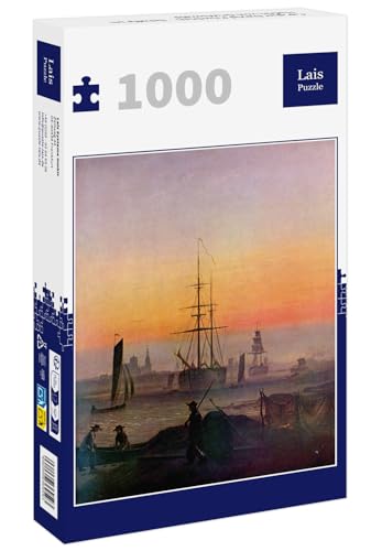 Lais Puzzle Caspar David Friedrich - Schiffe im Hafen von Greifswald 1000 Teile von Lais Puzzle