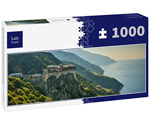 Lais Puzzle Das Kloster Simonopetra in der Mönchsrepublik Berg Athos, Griechenland, Panorama 1000 Teile Panorama Lais Puzzle Das Kloster Simonopetra in der Mönchsrepublik Berg Athos, Griechenland, Panorama 1000 Teile Panorama von Lais Puzzle