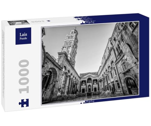 Lais Puzzle Der Diokletianspalast in Split, Kroatien in schwarz weiß 1000 Teile Lais Puzzle Der Diokletianspalast in Split, Kroatien in schwarz weiß 1000 Teile von Lais Puzzle