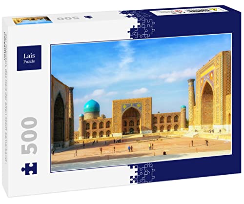 Lais Puzzle Der Registan, das Herz der Alten Stadt Samarkand - Usbekistan 500 Teile von Lais Puzzle