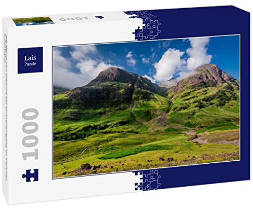 Lais Puzzle Die Berge von Glencoe bei Sonnenaufgang im Sommer, Schottland 1000 Teile Lais Puzzle Die Berge von Glencoe bei Sonnenaufgang im Sommer, Schottland 1000 Teile von Lais Puzzle