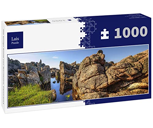 Lais Puzzle Die felsige Küste von Bornholm, Panorama 1000 Teile von Lais Puzzle