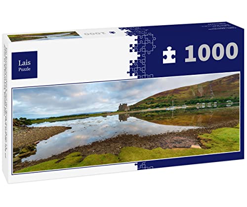 Lais Puzzle EIN Panoramablick auf die Burg aus dem 13. Jahrhundert in Lochranza bei Flut auf der Isle of Arran in Schottland, Panorama 1000 Teile Panorama Lais Puzzle EIN Panoramablick auf die Burg aus dem 13. Jahrhundert in Lochranza bei Flut auf der Isle of Arran in Schottland, Panorama 1000 Teile Panorama von Lais Puzzle