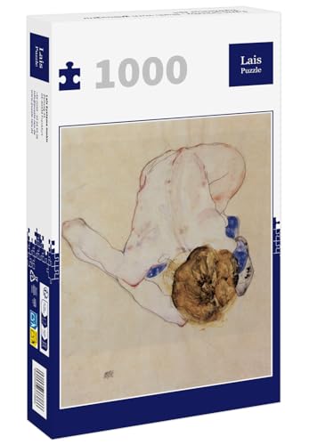 Lais Puzzle Egon Schiele - Nach vorn gebeugter weiblicher Akt 1000 Teile von Lais Puzzle