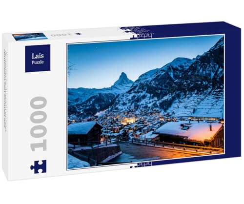 Lais Puzzle Fantastische Aussicht auf das Matterhorn von Zermatt aus 1000 Teile von Lais Puzzle