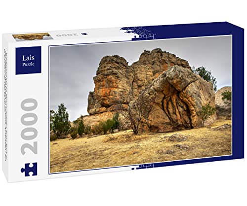 Lais Puzzle Felsformation im Mount Arapiles State Park in der Region Wimmera in Victoria, Australien - EIN bekanntes Ziel für Kletterer 2000 Teile von Lais Puzzle