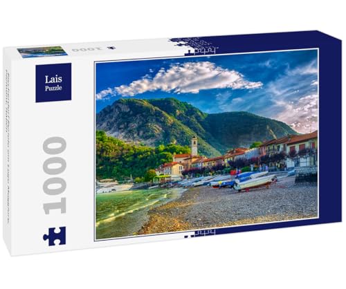 Lais Puzzle Fischerdorf Feriolo am Lago Maggiore, Piemont, Italien 1000 Teile von Lais Puzzle