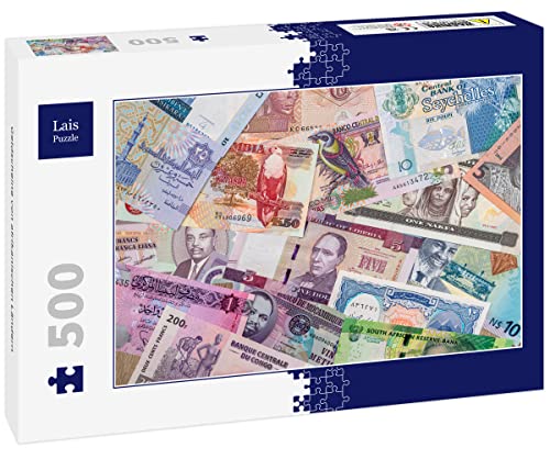 Lais Puzzle Geldscheine von afrikanischen Ländern 500 Teile von Lais Puzzle