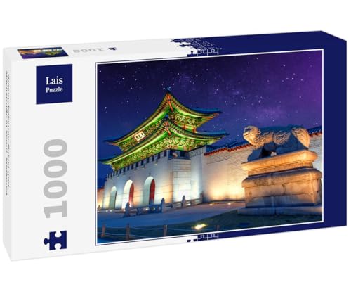 Lais Puzzle Gyeongbokgung-Palast und Milchstraße in Seoul, Südkorea 1000 Teile Lais Puzzle Gyeongbokgung-Palast und Milchstraße in Seoul, Südkorea 1000 Teile von Lais Puzzle