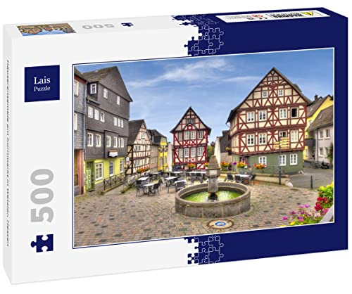 Lais Puzzle Häuserensemble am Kornmarkt in Wetzlar, Hessen 500 Teile von Lais Puzzle