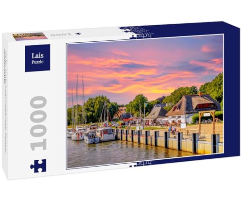 Lais Puzzle Hafen Vitte, Insel Hiddensee, Ostsee, Deutschland 1000 Teile von Lais Puzzle