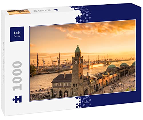 Lais Puzzle Hamburg Landungsbrücken 1000 Teile von Lais Puzzle