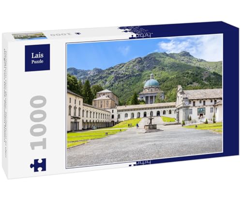 Lais Puzzle Heiligtum von Oropa. Heiligtum in den Bergen von Biella, Piemont Italien 1000 Teile von Lais Puzzle