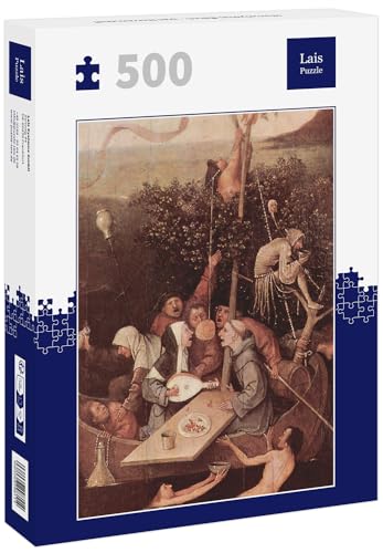 Lais Puzzle Hieronymus Bosch - Das Narrenschiff 500 Teile von Lais Puzzle