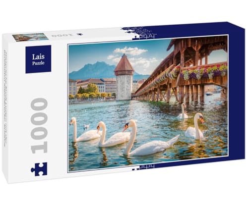 Lais Puzzle Historische Stadt Luzern mit der berühmten Kapellbrücke, Schweiz 1000 Teile Lais Puzzle Historische Stadt Luzern mit der berühmten Kapellbrücke, Schweiz 1000 Teile von Lais Puzzle