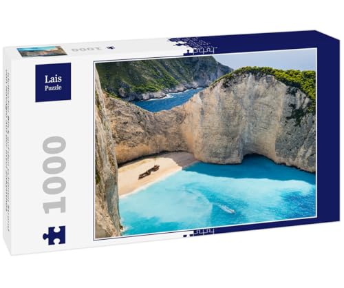 Lais Puzzle Idyllischer Blick auf den schönen Strand von Navagio auf der Insel Zakynthos 1000 Teile Lais Puzzle Idyllischer Blick auf den schönen Strand von Navagio auf der Insel Zakynthos 1000 Teile von Lais Puzzle