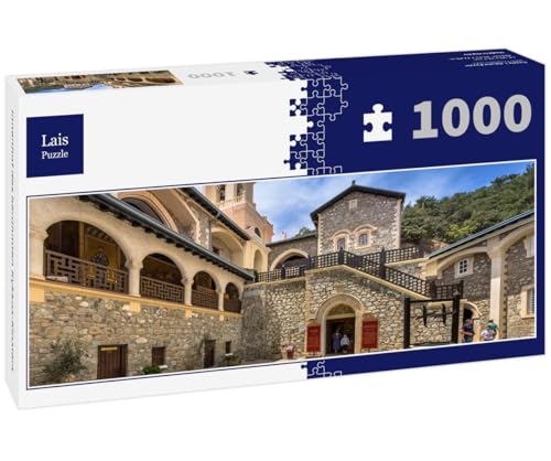 Lais Puzzle Innenhof des berühmten Kykkos-Klosters 1000 Teile Panorama von Lais Puzzle