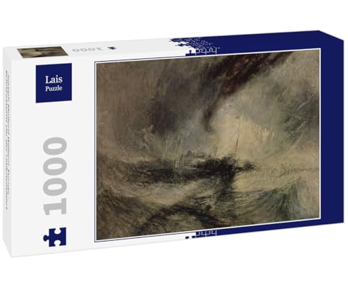 Lais Puzzle Joseph Mallord William Turner - Schneesturm vor der Hafeneinfahrt 1000 Teile von Lais Puzzle