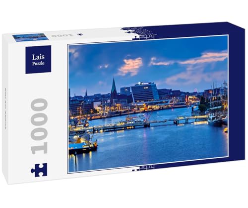 Lais Puzzle Kiel am Abend 1000 Teile von Lais Puzzle