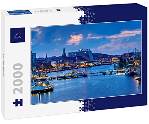 Lais Puzzle Kiel am Abend 2000 Teile von Lais Puzzle
