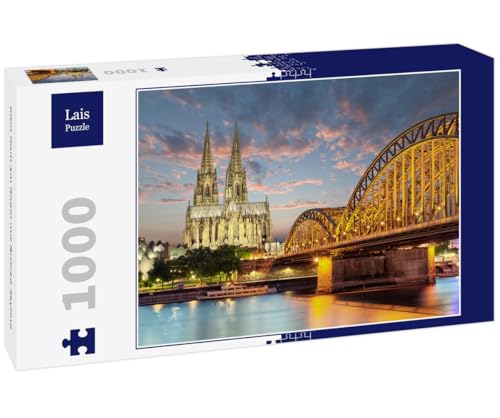 Lais Puzzle Köln Dom am Rhein mit Brücke Skyline 1000 Teile Lais Puzzle Köln Dom am Rhein mit Brücke Skyline 1000 Teile von Lais Puzzle