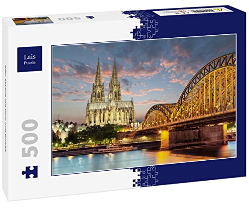 Lais Puzzle Köln Skyline mit Dom und Brücke 500 Teile Lais Puzzle Köln Skyline mit Dom und Brücke 500 Teile von Lais Puzzle