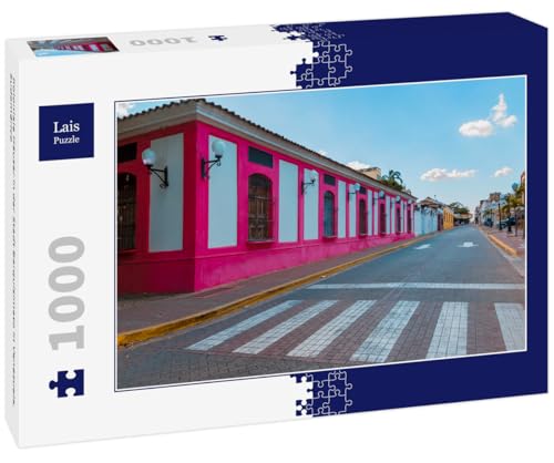 Lais Puzzle Koloniale Häuser in der Stadt Barquisimeto in Venezuela, Sudamérica 1000 Teile von Lais Puzzle
