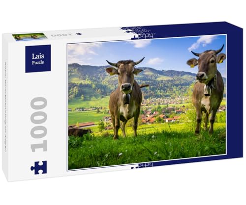 Lais Puzzle Kühe: Porträtshooting im Allgäu 1000 Teile Lais Puzzle Kühe: Porträtshooting im Allgäu 1000 Teile von Lais Puzzle
