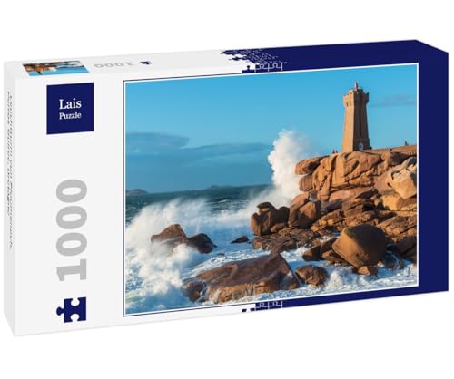 Lais Puzzle Leuchtturm von Ploumanach, Perros-Guirec, Bretagne 1000 Teile von Lais Puzzle