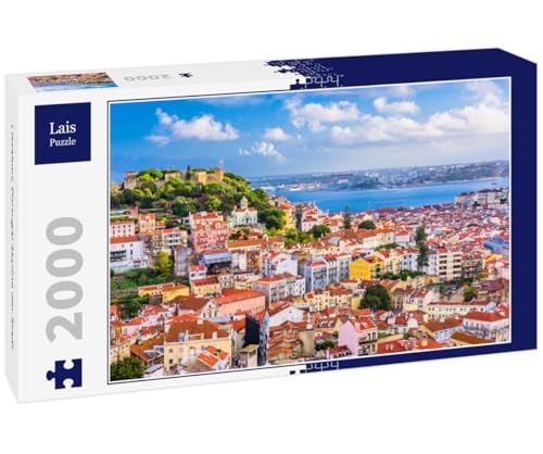 Lais Puzzle Lissabon, Portugal Skyline der Stadt 2000 Teile von Lais Puzzle