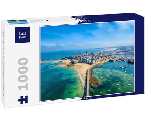 Lais Puzzle Luftaufnahme der schönen Stadt der Freibeuter - Saint Malo in der Bretagne, Frankreich 1000 Teile Lais Puzzle Luftaufnahme der schönen Stadt der Freibeuter - Saint Malo in der Bretagne, Frankreich 1000 Teile von Lais Puzzle