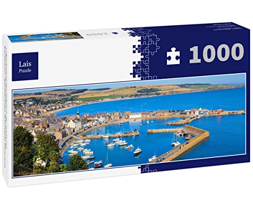 Lais Puzzle Luftaufnahme des Hafens in der Bucht von Stonehaven, Aberdeenshire, Schottland, Panorama 1000 Teile Panorama Lais Puzzle Luftaufnahme des Hafens in der Bucht von Stonehaven, Aberdeenshire, Schottland, Panorama 1000 Teile Panorama von Lais Puzzle