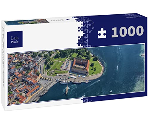 Lais Puzzle Luftaufnahme von Soenderborg in Dänemark, Panorama 1000 Teile von Lais Puzzle
