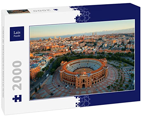 Lais Puzzle Luftbild der Stierkampfarena Madrid Las Ventas 2000 Teile von Lais Puzzle