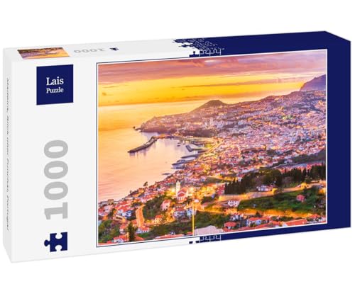 Lais Puzzle Madeira, Blick über Funchal, Portugal 1000 Teile von Lais Puzzle