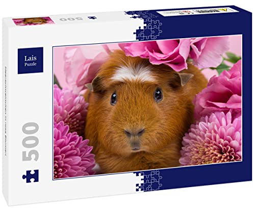 Lais Puzzle Meerschweinchen in rosa Blumen 500 Teile Lais Puzzle Meerschweinchen in rosa Blumen 500 Teile von Lais Puzzle