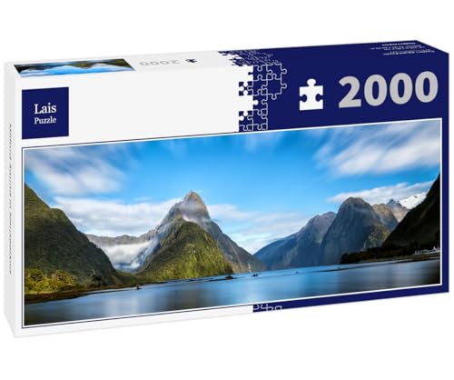 Lais Puzzle Milford Sound in Neuseeland 2000 Teile Panorama von Lais Puzzle