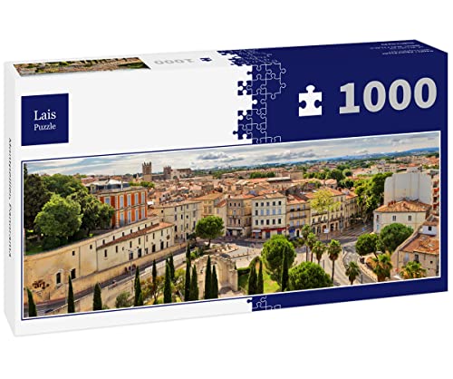 Lais Puzzle Montpellier, Panorama 1000 Teile von Lais Puzzle