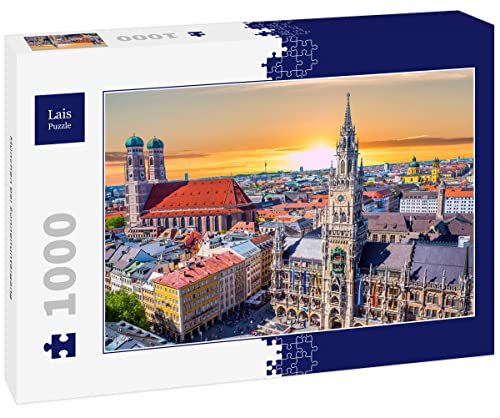 Lais Puzzle München bei Sonnenuntergang 1000 Teile Lais Puzzle München bei Sonnenuntergang 1000 Teile von Lais Puzzle