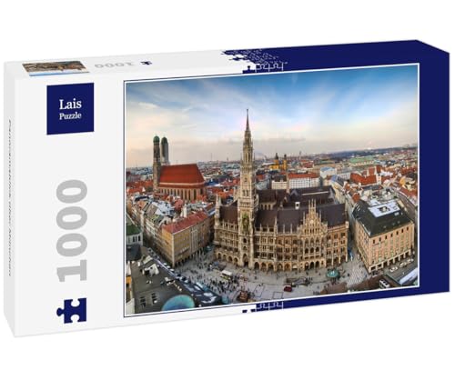 Lais Puzzle Panoramablick über München 1000 Teile von Lais Puzzle