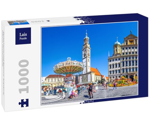 Lais Puzzle Perlachturm und Rathaus, Augsburg, Bayern, Deutschland 1000 Teile von Lais Puzzle