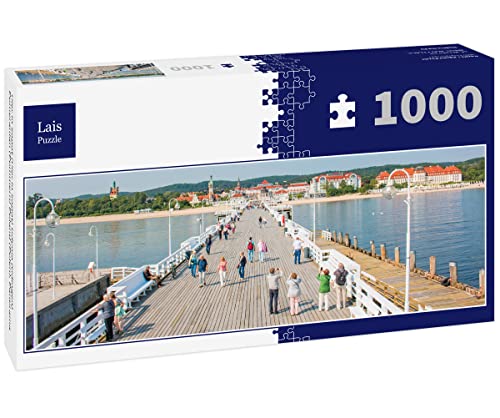 Lais Puzzle Pier in Sopot (Pier in Sopot) Gdynia (Gdingen) Pomeranian (Pommern) Poland (Polen), Panorama 1000 Teile von Lais Puzzle