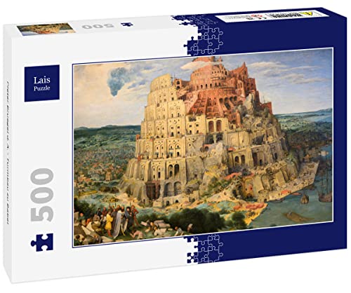 Lais Puzzle Pieter Bruegel d. Ä. - Turmbau zu Babel 500 Teile von Lais Puzzle