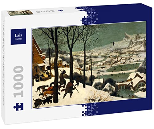 Lais Puzzle Pieter Bruegel d. Ä. - Zyklus der Monatsbilder, Szene: Heimkehr der Jäger (Monat Januar), Detail 1000 Teile von Lais Puzzle
