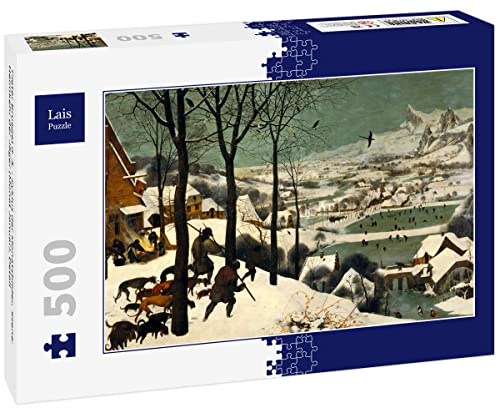 Lais Puzzle Pieter Bruegel d. Ä. - Zyklus der Monatsbilder, Szene: Heimkehr der Jäger (Monat Januar), Detail 500 Teile von Lais Puzzle