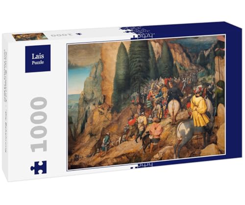 Lais Puzzle Pieter Bruegel d.Ä. - Die Bekehrung von Paulus (1567) 1000 Teile von Lais Puzzle