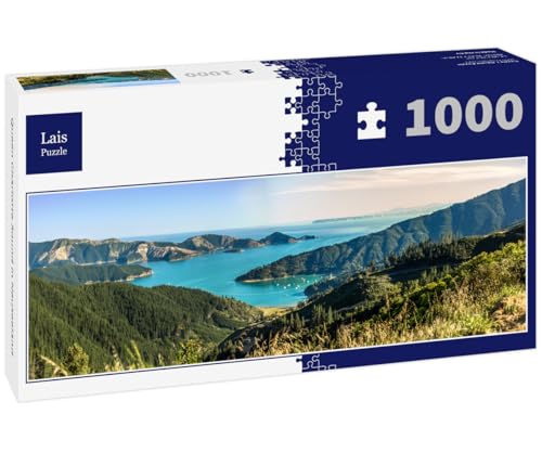 Lais Puzzle Queen Charlotte Sound in Neuseeland 1000 Teile Panorama von Lais Puzzle