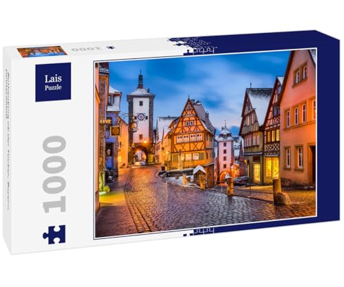 Lais Puzzle Rothenburg ob der Tauber, Bayern, Deutschland 1000 Teile von Lais Puzzle