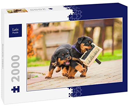 Lais Puzzle Rottweiler Welpen 2000 Teile von Lais Puzzle