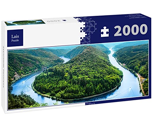 Lais Puzzle Saarschleife, Panorama 2000 Teile Panorama von Lais Puzzle